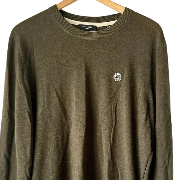 TED BAKER London CARDIFF Men’s LS Core Crew Neck - Picture 3 of 13